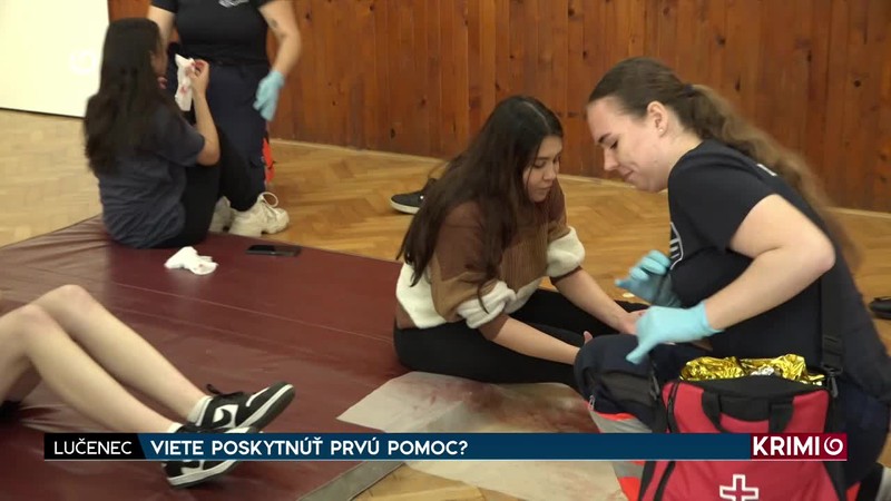 VIETE POSKYTNÚŤ PRVÚ POMOC?