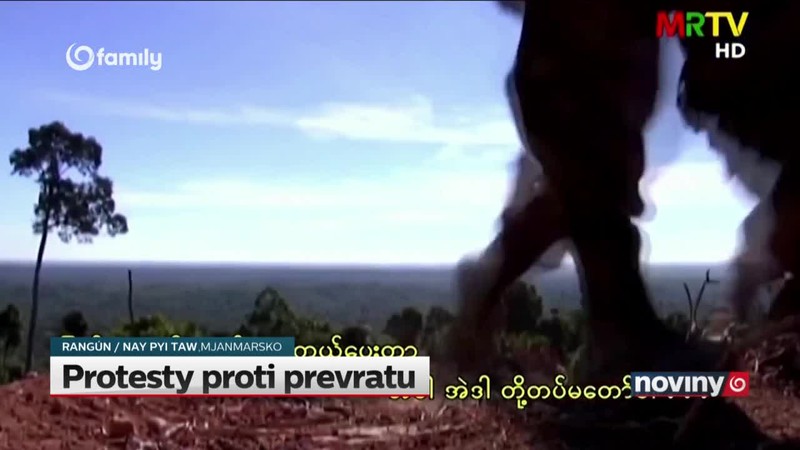 Protesty proti prevratu