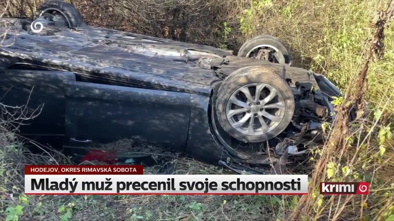 Mladý muž precenil svoje schopnosti