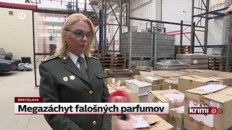 Megazáchyt falošných parfumov