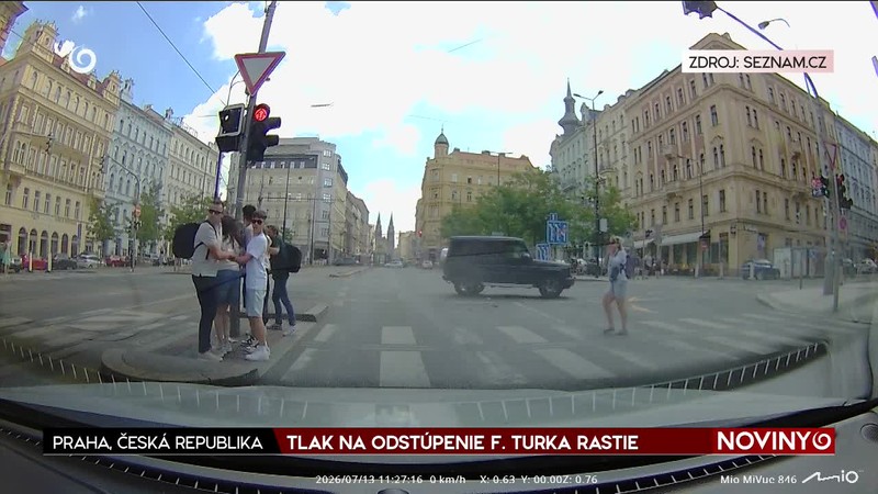 TLAK NA ODSTÚPENIE F. TURKA RASTIE