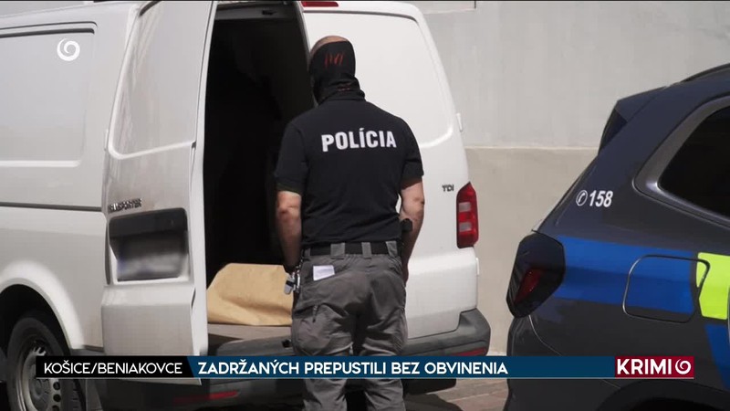 ZADRŽANÝCH PREPUSTILI BEZ OBVINENIA