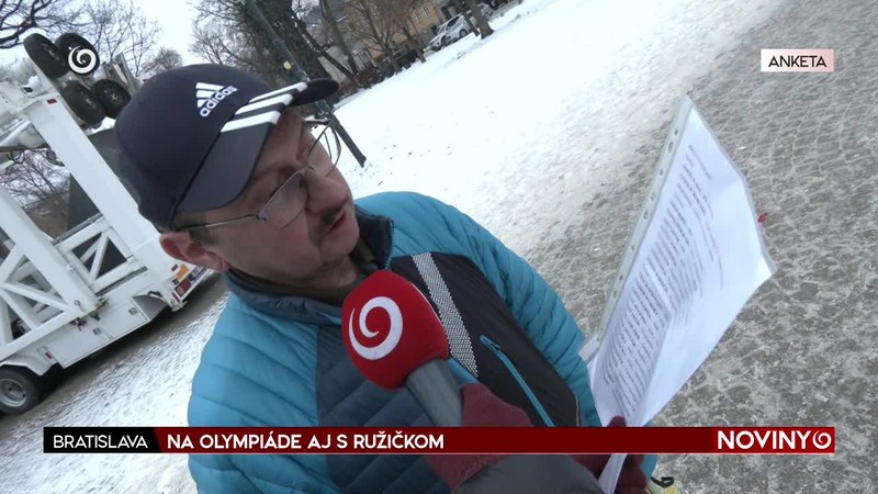NA OLYMPIÁDE AJ S RUŽIČKOM