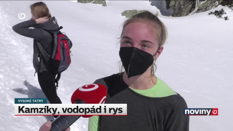 Kamzíky, vodopád i rys