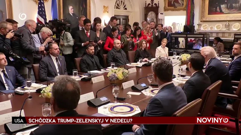 SCHÔDZKA TRUMP-ZELENSKYJ V NEDEĽU?