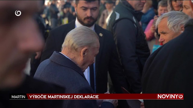 VÝROČIE MARTINSKEJ DEKLARÁCIE