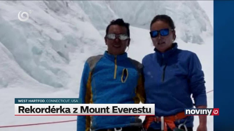 Rekordérka z Mount Everestu