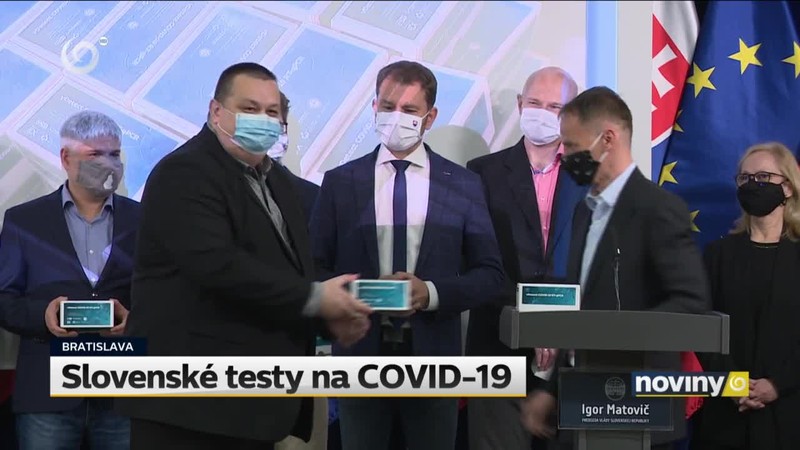 Slovenské testy na COVID-19