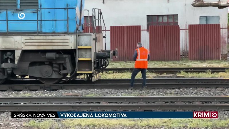 VYKOĽAJENÁ LOKOMOTÍVA