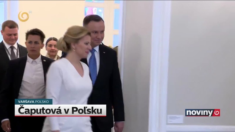 Čaputová v Poľsku
