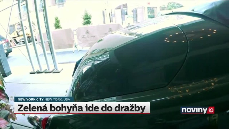 Zelená bohyňa ide do dražby