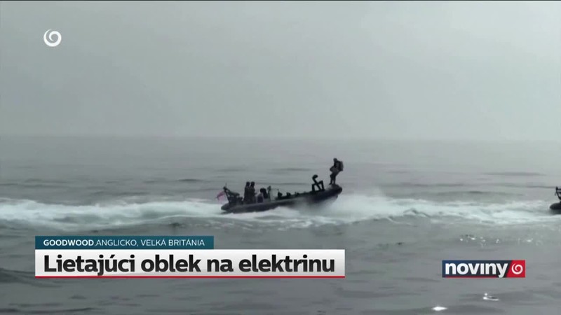 Lietajúci oblek na elektrinu