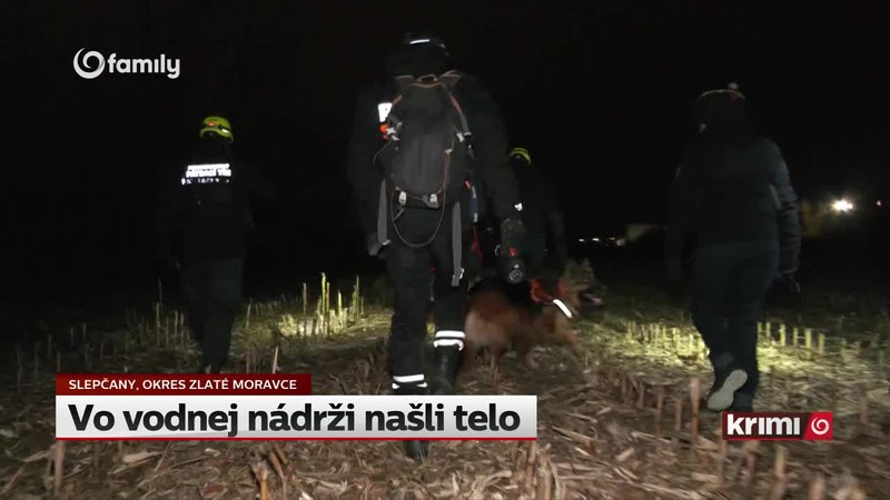 Vo vodnej nádrži našli telo