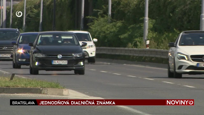 JEDNODŇOVÁ DIAĽNIČNÁ ZNÁMKA