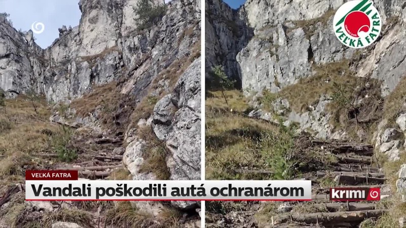 Vandali poškodili autá ochranárom