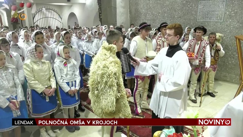 POLNOČNÁ OMŠA V KROJOCH