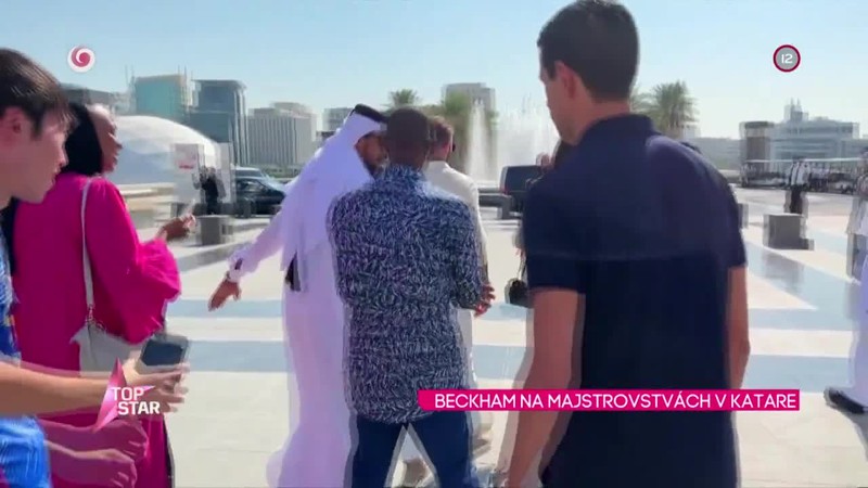 BECKHAM NA MAJSTROVSTVÁCH V KATARE