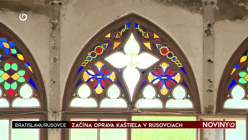 ZAČÍNA OPRAVA KAŠTIEĽA V RUSOVCIACH