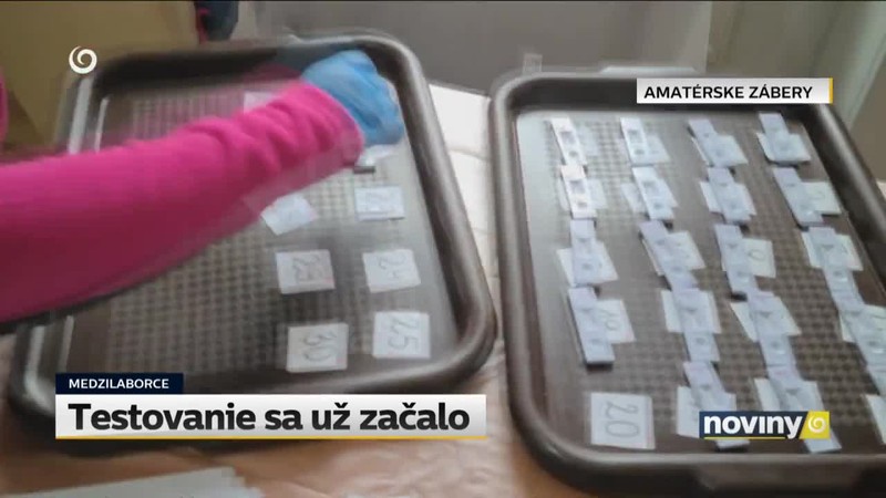 Testovanie sa už začalo