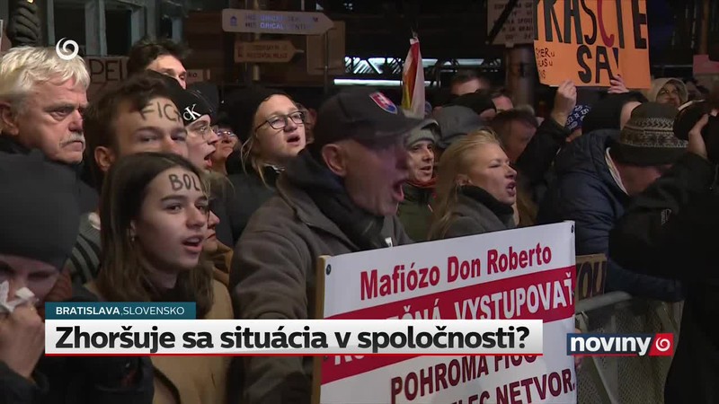 Zhoršuje sa situácia v spoločnosti?