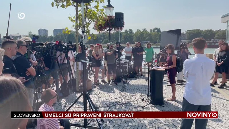 UMELCI SÚ PRIPRAVENÍ ŠTRAJKOVAŤ