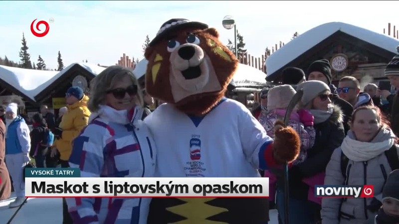 Maskot s liptovským opaskom
