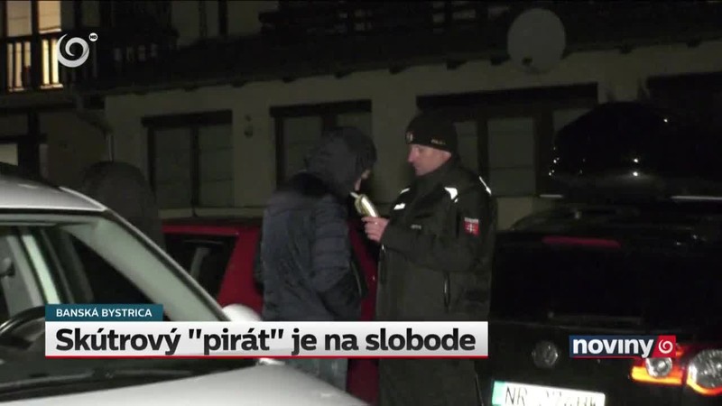 Skútrový "pirát" je na slobode