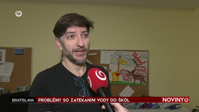 PROBLÉMY SO ZATEKANÍM VODY DO ŠKÔL