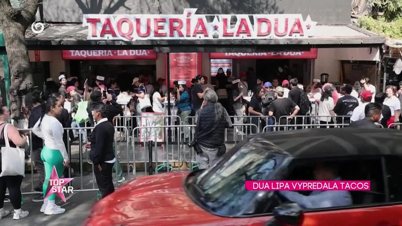 DUA LIPA VYPREDALA TACOS