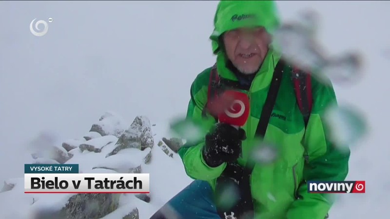Bielo v Tatrách