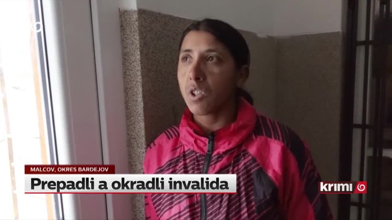 Prepadli a okradli invalida