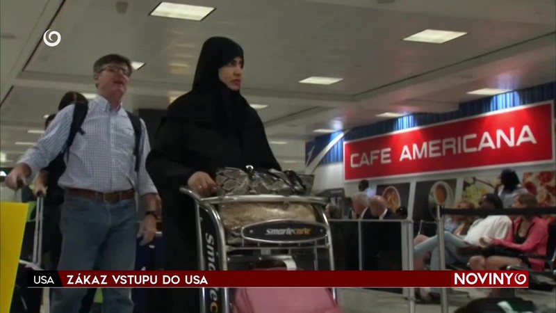 ZÁKAZ VSTUPU DO USA