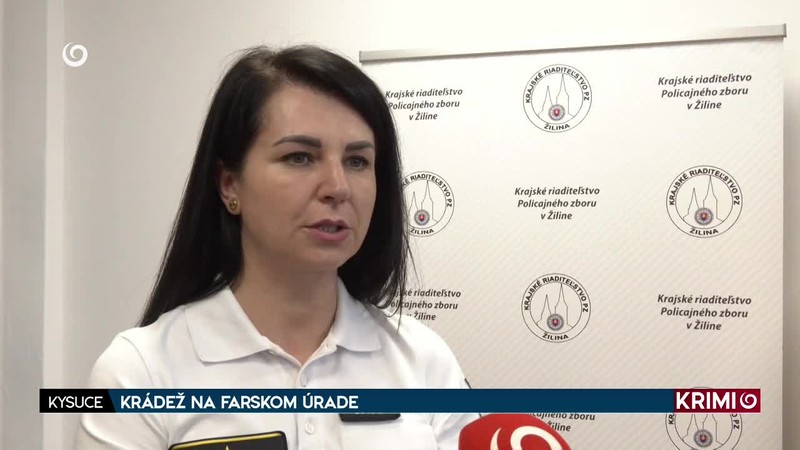 KRÁDEŽ NA FARSKOM ÚRADE