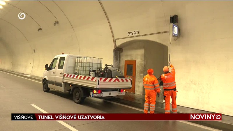TUNEL VIŠŇOVÉ UZATVORIA