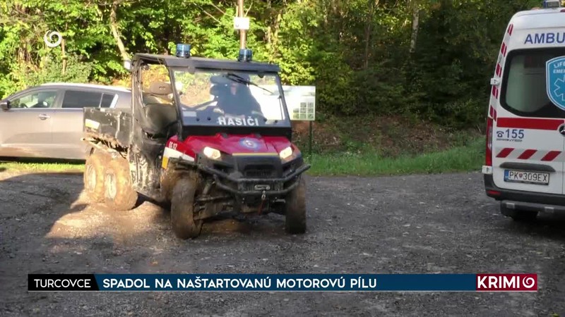 SPADOL NA NAŠTARTOVANÚ MOTOROVÚ PÍLU