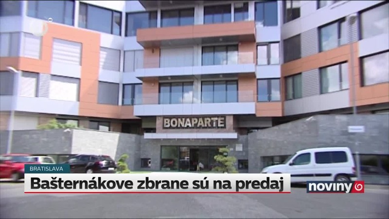 Bašternákove zbrane sú na predaj
