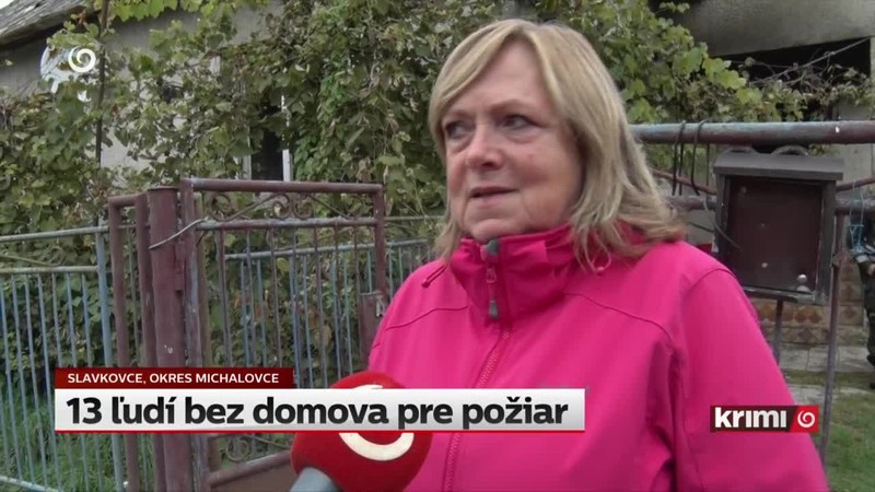 13 ľudí bez domova pre požiar