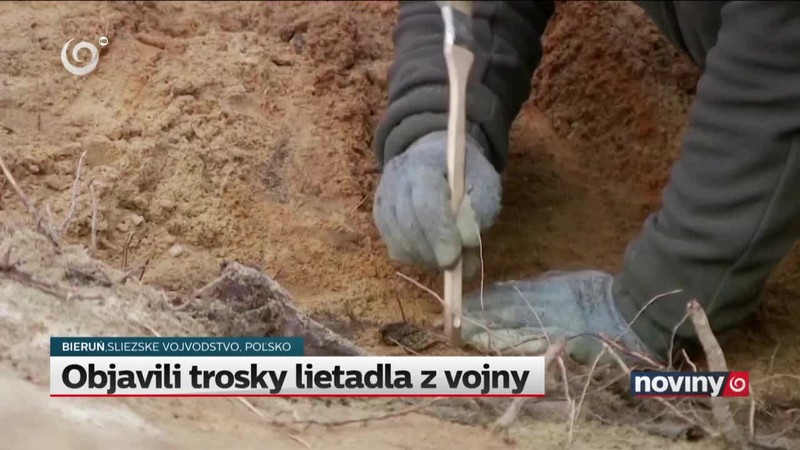 Objavili trosky lietadla z vojny