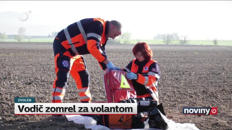 Vodič zomrel za volantom
