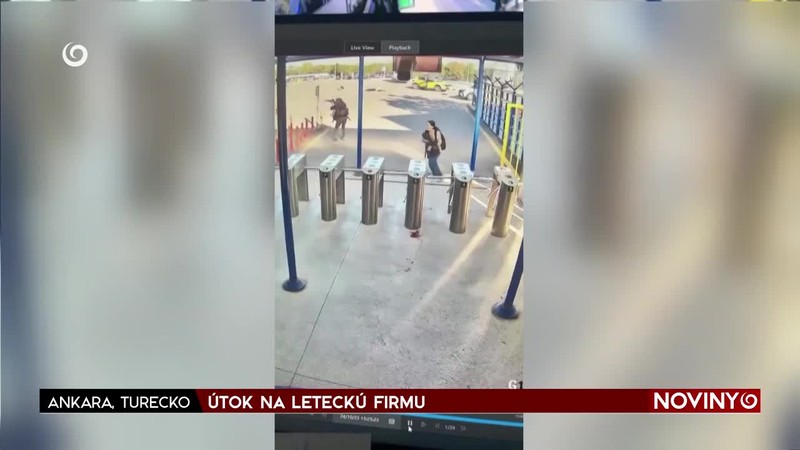 ÚTOK NA LETECKÚ FIRMU