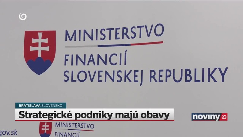 Strategické podniky majú obavy