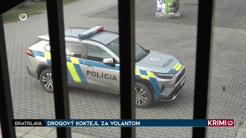 DROGOVÝ KOKTEJL ZA VOLANTOM