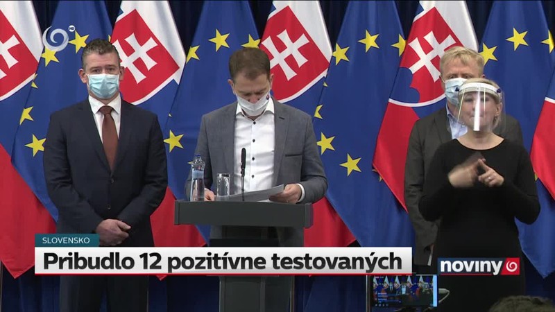 Pribudlo 12 pozitívne testovaných