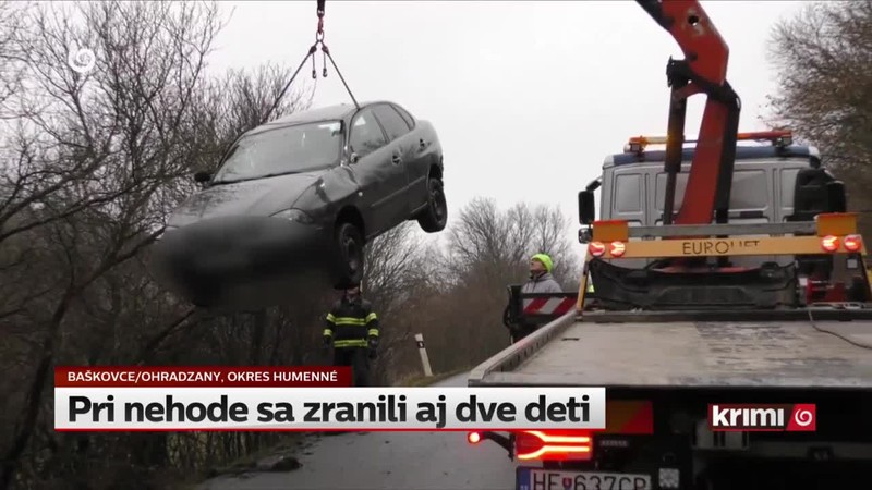 Pri nehode sa zranili aj dve deti