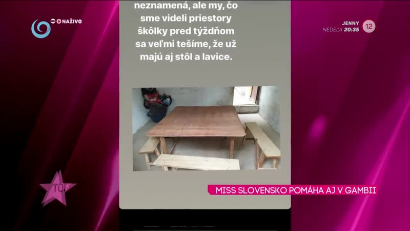 MISS SLOVENSKO POMÁHA AJ V GAMBII