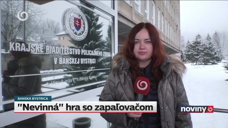 "Nevinná" hra so zapaľovačom