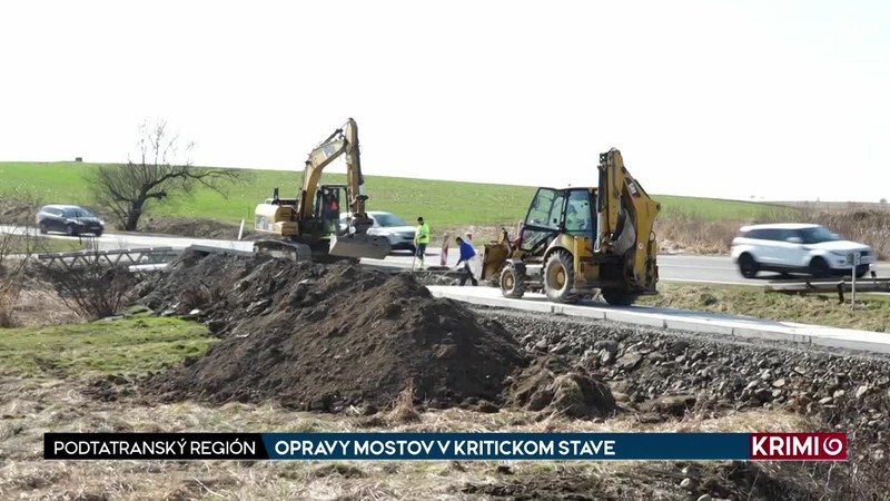 OPRAVY MOSTOV V KRITICKOM STAVE