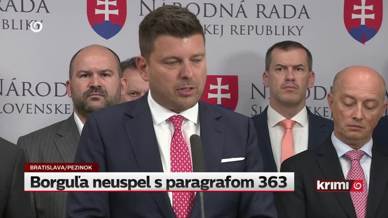 Borguľa neuspel s paragrafom 363