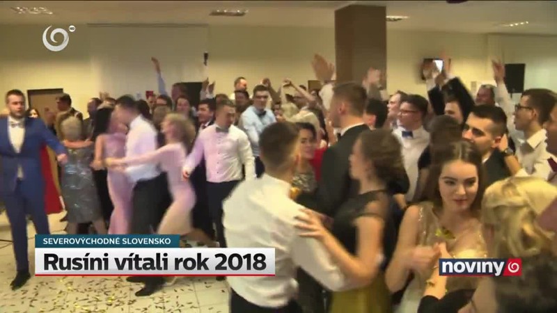 Rusíni vítali rok 2018