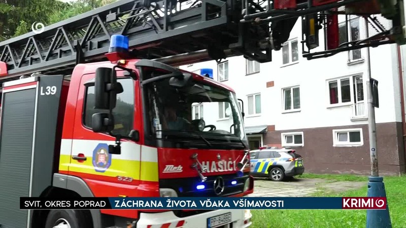 ZÁCHRANA ŽIVOTA VĎAKA VŠÍMAVOSTI